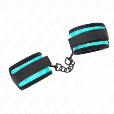 Alternative view of KINK - GANCHO E LOOP NYLON BIND PULSO PRETO-AZUL AJUSTÁVEL 18-32 CM X 5 CM