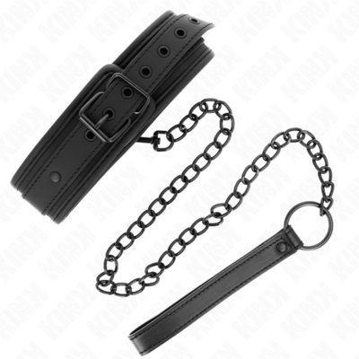 Kink - colar de neoprene bondage modelo 1 com cinto 78 cm ajustável 37,5 x 49,5 cm kink collar & gag caliente. Pt