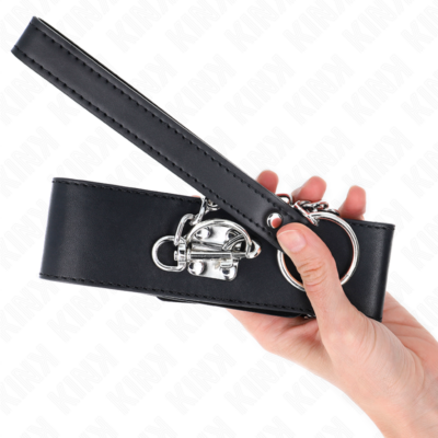 Kink - colar modelo básico com trela 65 cm modelo 2 kink collar & gag caliente. Pt