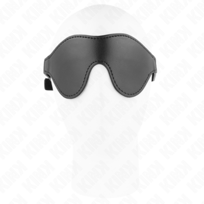 Kink - bandagem de couro 20 x 8 cm com fecho de velcro ajustável 17-21 cm kink masked allure caliente. Pt