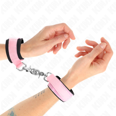 Kink - punhos de neoprene ajustáveis rosa ajustáveis 22-34 cm kink wrist restraint caliente. Pt