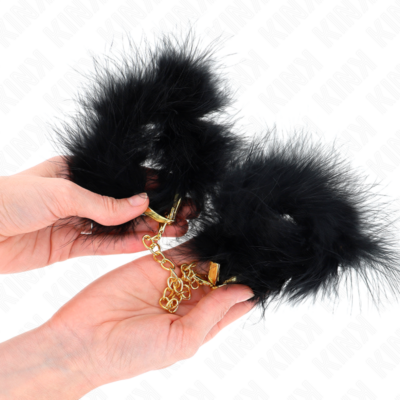Kink - algemas de penas com corrente de ouro modelo 2 kink wrist restraint caliente. Pt