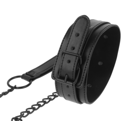 Alternative view of INTENSE - FETISH COLAR DE COURO VEGANO