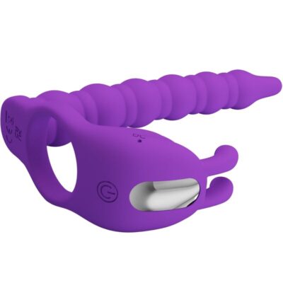Pretty love - blackney anéis para pênis com plug vibrador pretty love caliente. Pt