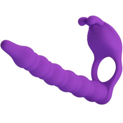 Alternative view of PRETTY LOVE - BLACKNEY ANÉIS PARA PÊNIS COM PLUG VIBRADOR