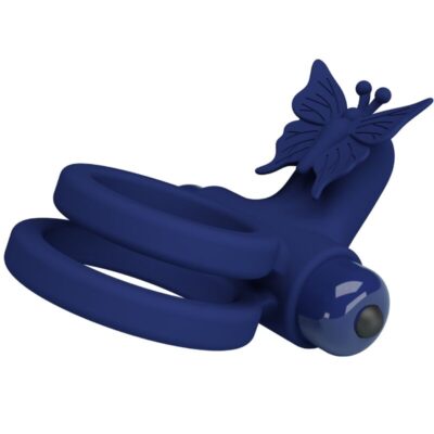 PRETTY LOVE - JAMELE ANEL DUPLO COM ESTIMULADOR DE VIBRAO E BORBOLETA AZUL 14 Pretty love - jamele anel duplo com estimulador de vibrao e borboleta azul pretty love male caliente. Pt