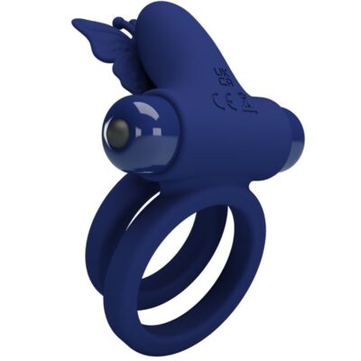 PRETTY LOVE - JAMELE ANEL DUPLO COM ESTIMULADOR DE VIBRAO E BORBOLETA AZUL 12 Pretty love - jamele anel duplo com estimulador de vibrao e borboleta azul pretty love male caliente. Pt