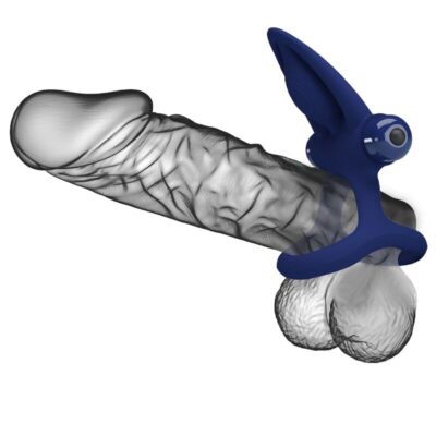 Pretty love - mat anel duplo com vibrao e estimulador azul pretty love male caliente. Pt