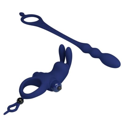 PRETTY LOVE - AYAD ANEL VIBRADOR COELHO COM PLUG AZUL 16 Pretty love - ayad anel vibrador coelho com plug azul pretty love male caliente. Pt