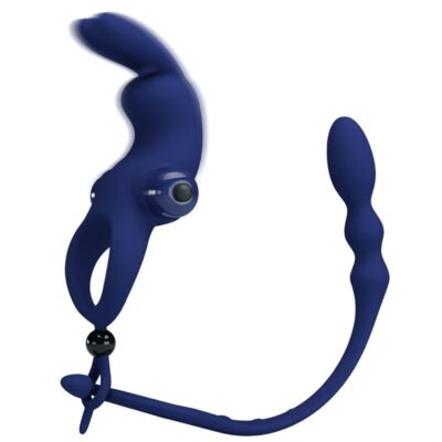 PRETTY LOVE - AYAD ANEL VIBRADOR COELHO COM PLUG AZUL 13 Pretty love - ayad anel vibrador coelho com plug azul pretty love male caliente. Pt