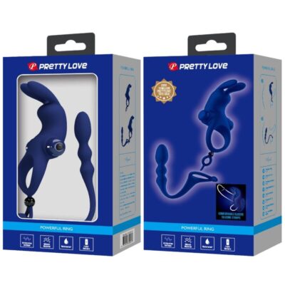 PRETTY LOVE - AYAD ANEL VIBRADOR COELHO COM PLUG AZUL 21 Pretty love - ayad anel vibrador coelho com plug azul pretty love male caliente. Pt