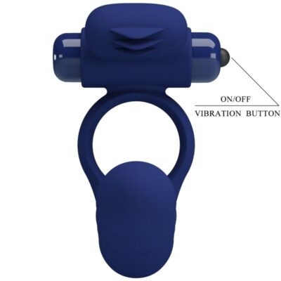 Pretty love - ajmal anel vibrador com plug azul pretty love male caliente. Pt