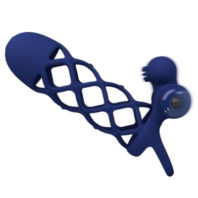 Alternative view of PRETTY LOVE - GIANN ANEL VIBRADOR COM BAINHA DE SILICONE AZUL