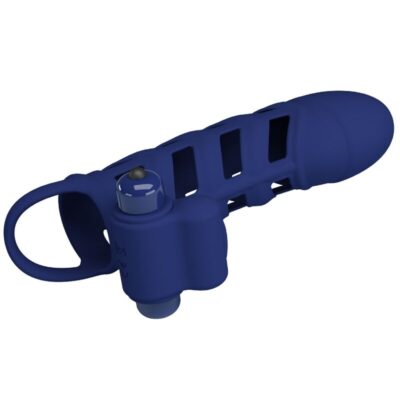 Alternative view of PRETTY LOVE - ALTAF ANEL VIBRADOR COM BAINHA DE SILICONE AZUL