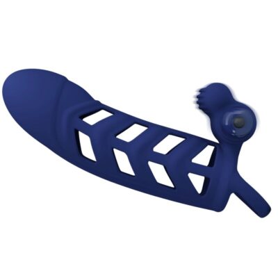 Pretty love - altaf anel vibrador com bainha de silicone azul pretty love male caliente. Pt