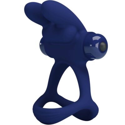 Pretty love - francisco anel vibrante duplo coelho azul pretty love male caliente. Pt