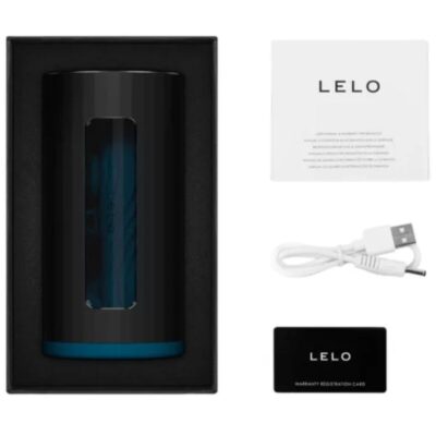 Lelo - f1s v3 masturbador masculino teal lelo caliente. Pt