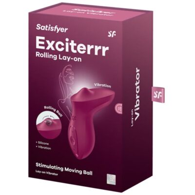 Satisfyer - exciterrr vibrador lay-on clitoris berry satisfyer vibrator caliente. Pt