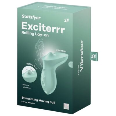 Satisfyer - exciterrr vibrador lay-on clitoris mint satisfyer vibrator caliente. Pt