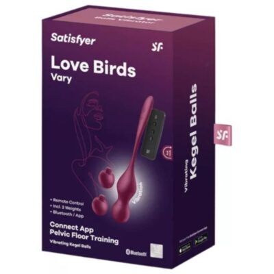 Satisfyer - love birds vary bolas vibratórias aplicativo gratuito vinho tinto satisfyer vibrator caliente. Pt