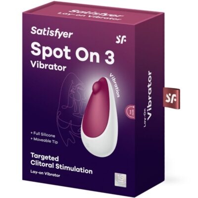 Satisfyer - spot on 3 estimulador clitórico berry satisfyer vibrator caliente. Pt