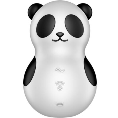 Alternative view of SATISFYER - POCKET PANDA ESTIMULADOR E VIBRADOR PRETO E BRANCO