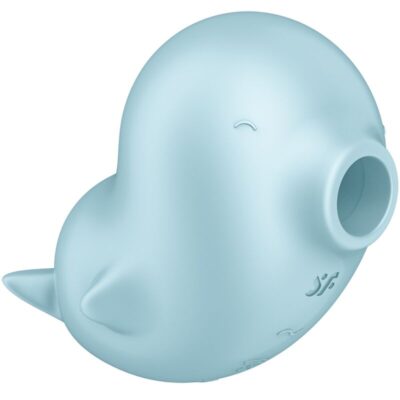 Satisfyer - sassy seal estimulador e vibrador azul satisfyer air pulse caliente. Pt