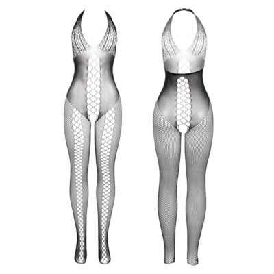 Subblime - 951832 bodystocking com costas abertas e detalhes cruzados preto tamanho único subblime bodystockings caliente. Pt