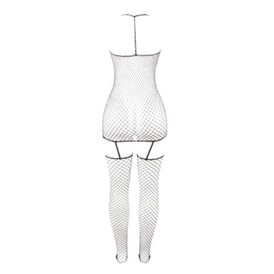 Subblime - 951955 bodystocking de rede arrasto brilhante tamanho único subblime bodystockings caliente. Pt