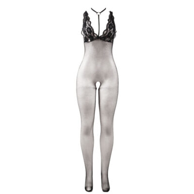 Subblime - 951993 bodystocking sem costas de rede transparente preto tamanho único subblime bodystockings caliente. Pt