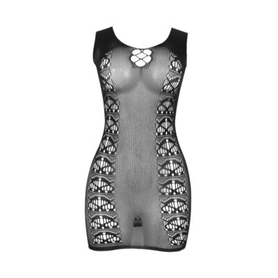 Subblime - 952167 curto elstico fishnet vestido preto tamanho único subblime dresses caliente. Pt