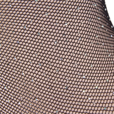 Subblime - 952297 body de rede arrastadora brilhante com ombros de fora manga longa preto tamanho único subblime bodies caliente. Pt