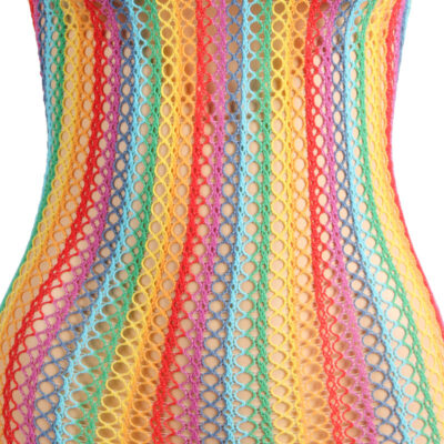 Subblime - 952341 vestido rainbow fishnet tamanho único subblime dresses caliente. Pt