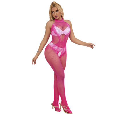 SUBBLIME - 952389 BODYSTOCKING SEM FUNDO DE REDE E RENDA COM GOLA ALTA ROSA TAMANHO ÚNICO 16 Subblime - 952389 bodystocking sem fundo de rede e renda com gola alta rosa tamanho único subblime bodystockings caliente. Pt