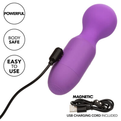 Calexotics - first time massageador recarregável 10 vibrações roxo calexotics caliente. Pt