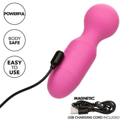Calexotics - first time massageador recarregável 10 vibrações rosa calexotics caliente. Pt