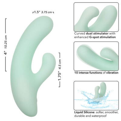 CALEXOTICS - PACIFICA FIJI VIBRADOR E ESTIMULADOR PONTO G 10 VIBRAÇÕES AQUA 16 Calexotics - pacifica fiji vibrador e estimulador ponto g 10 vibrações aqua calexotics caliente. Pt