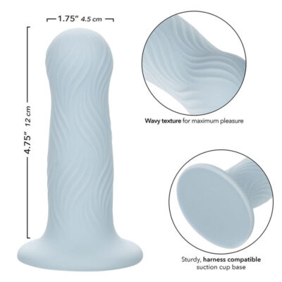 Calexotics - wave rider plug anal de espuma azul calexotics caliente. Pt