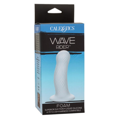 Calexotics - wave rider plug anal de espuma azul calexotics caliente. Pt
