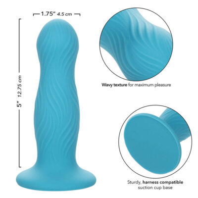 Calexotics - wave rider swell plug anal azul calexotics caliente. Pt