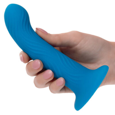 Calexotics - wave rider ripple plug anal azul calexotics caliente. Pt