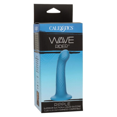 Calexotics - wave rider ripple plug anal azul calexotics caliente. Pt