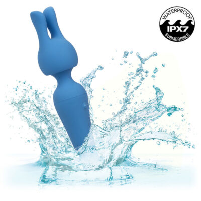 Calexotics - couture kit vibrador wand 10 vibrações azul calexotics caliente. Pt