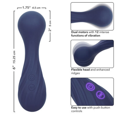Calexotics - charisma temptation massager 12 funções roxo calexotics caliente. Pt