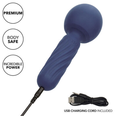Calexotics - charisma seduction massager 12 funções 17,75 cm x 6,25 cm roxo calexotics caliente. Pt