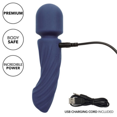 Calexotics - charisma allure massager dual motors 12 funções 17,25 cm x 4,5 cm roxo calexotics caliente. Pt