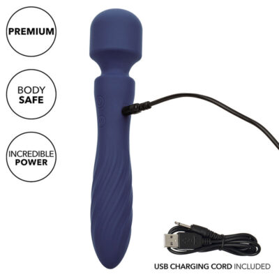 Calexotics - charisma mystique massager dual motors 12 funções 20,5 cm x 4,5 cm roxo calexotics caliente. Pt