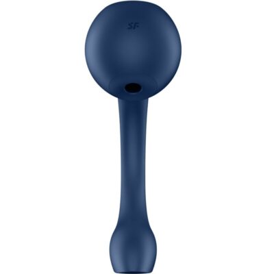 Satisfyer - pro+ wave 4 g-spot & air pulse stimulator aplicativo gratuito azul escuro satisfyer air pulse caliente. Pt