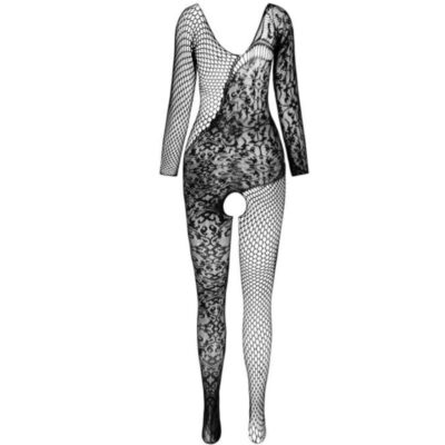 Passion - bs 107 bodystocking preto tamanho único passion woman bodystockings caliente. Pt