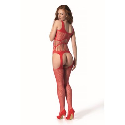 Alternative view of PASSION - BS 106 BODYSTOCKING VERMELHO TAMANHO ÚNICO